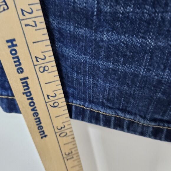 ARKETYPE Jeans Men's 44/32 (41x30) Blue Straight Leg Distressed GUC - Picture 4 of 8